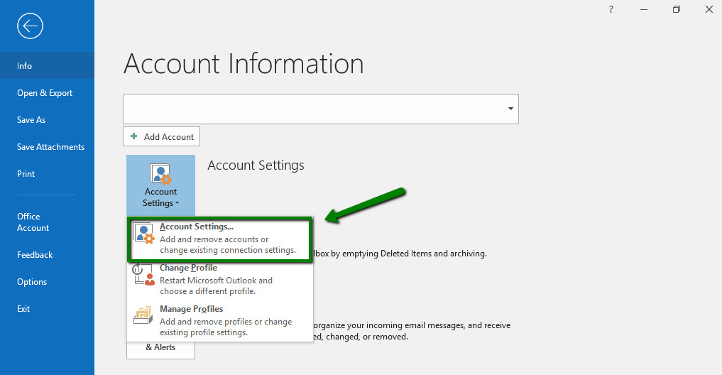 Add Account